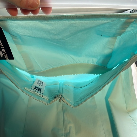 Y2K Gap Tube Dress 4 Light Blue Mint Mini Stretch 2004 Strapless NWT Deadstock - Picture 8 of 15